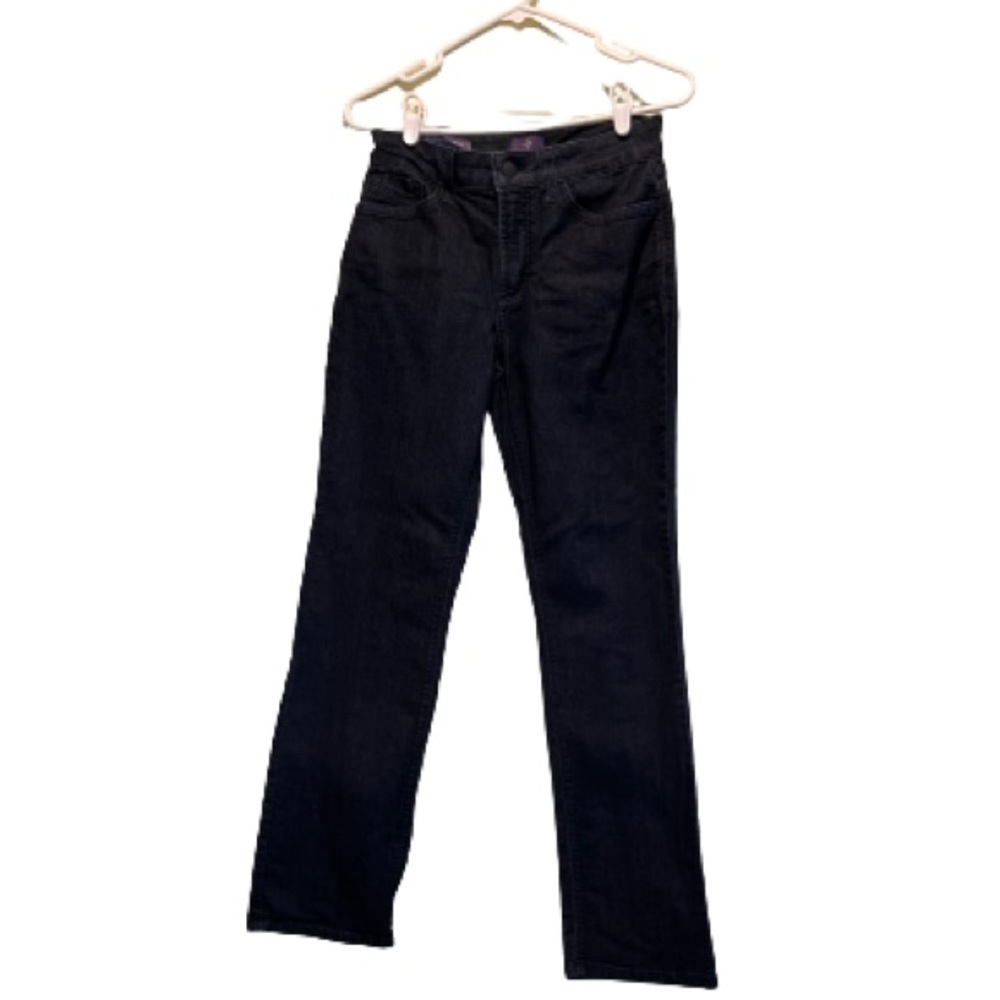NYDJ Marilyn Straight Dark Wash Jeans Size 6 Short
